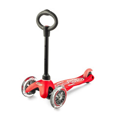 Mini Micro 3 in 1 Deluxe - Red - sklep rowerowy - 3gravity.pl